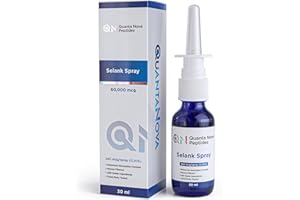QUANTUM INNOVATION LABS Quanta Nova | Selank Spray | 240 mcg/Spray | 60 MG Per Bottle | Third Party Tested | Enhanced Absorption Formula | Micron Filtered | COA Included | 30 mL