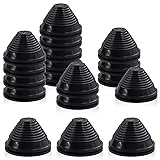 Glarks 12Pcs 60mm Rubber Grommets Kit, Tower Shaped