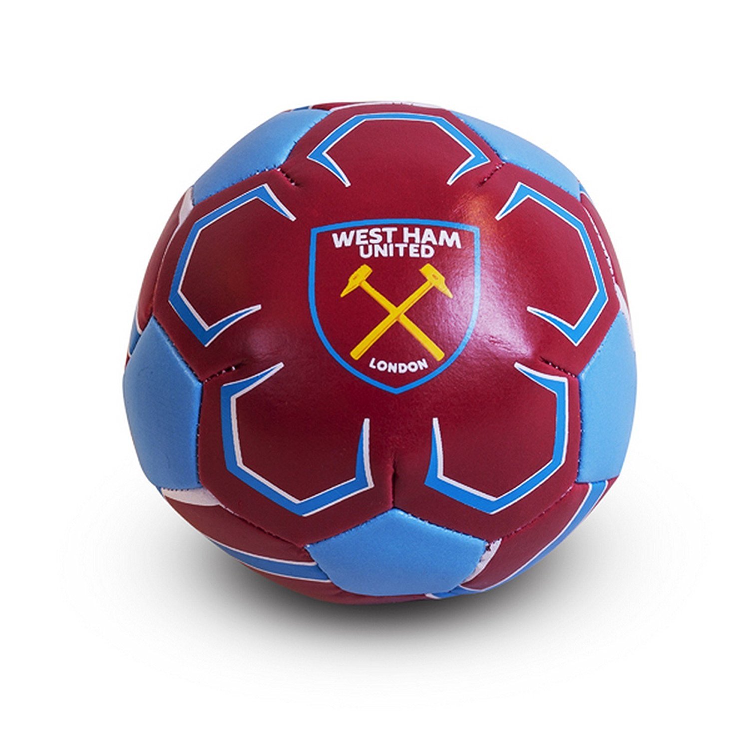West Ham United F.C. 4 inch Soft Ball Official merchandise