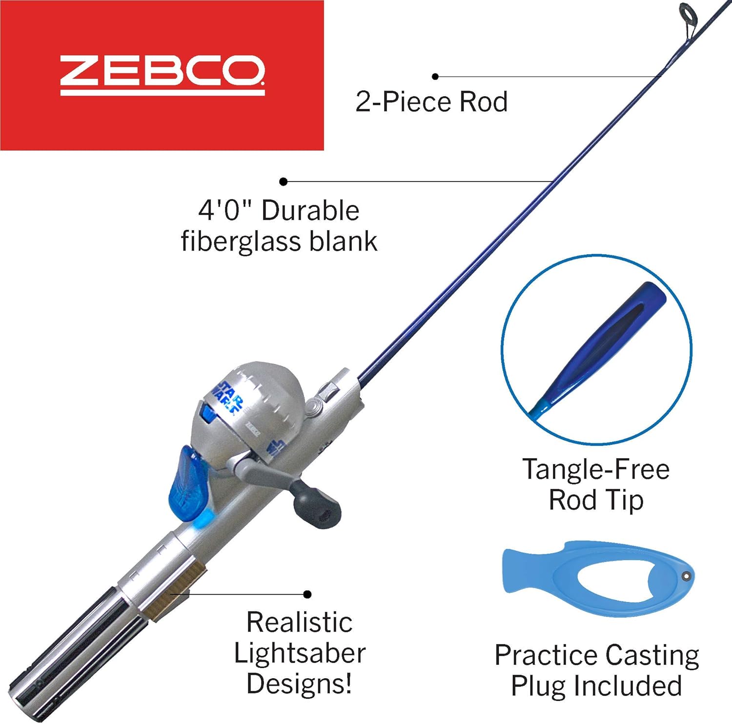 star wars fishing pole