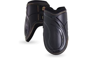Kavallerie PRO-K Soft No Turn Bell Boots Ultimate Hoof Protection, with Anti-Spin Fastening System, Durable & Prevents Overreaching