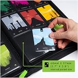 Vault X 9 Pocket Zip Trading Card Binder 360 Cards Exo-Tec Green view 5