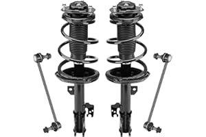 AEAGLE Front Strut Assembly & Sway Bar Links for 2004-2007 Toyota Highlander, 04-06 Lexus RX330, 07-09 RX350, 06-08 RX400h, Shock Absorbers Replace 272212 272211 4PCS