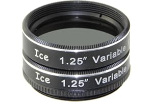 ICE 1.25" Variable Polarizing Eyepiece Moon Filter for Telescope Polarizer