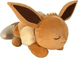 Jazwares Pokémon Eevee Sleeping Plush 18 Inch Premium Plush Toy view 3
