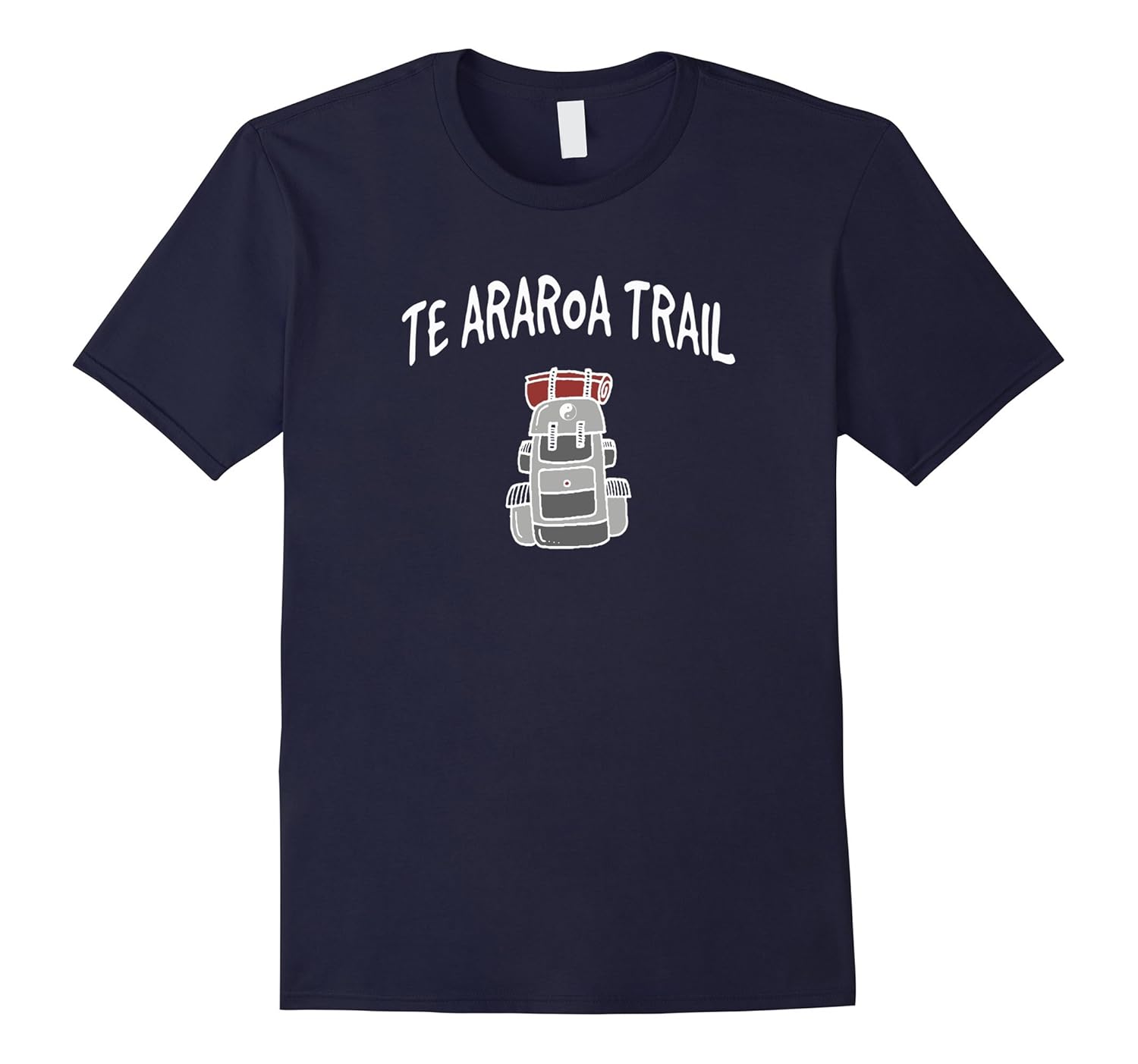 TE ARAROA TRAIL New Zealand T shirt Backpacking Hiking Trail-ANZ