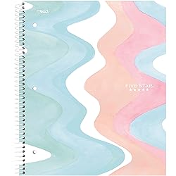 Five Star Spiral Notebook + Study App, 1
