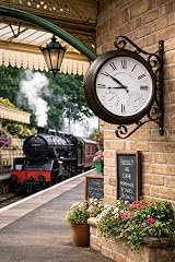St Helens Outdoor Station Clock 15" with Thermometer & Hygrometer view 3