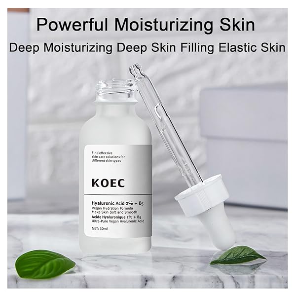 HYALURONIC ACID 2% + B5,FACE MOISTURISER, HYALURONIC ACID SERUM FOR FACE HYDRATED, HYALURONIC ACID FACE SERUM FOR WOMEN PLUMP AND SMOOTH SKIN, HYLURONIC ACID SERUM FOR FACE ANTI AGING, SKIN CARE