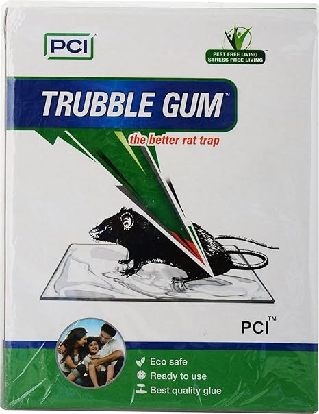 PCI Cardboard Troublegum Mouse Trap (White, Pack of 10)