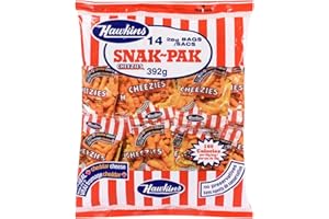 Hawkins Real Cheddar Cheese Cheezies 14 x 28g Bags Imported From Canada