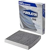 Purolator C35519C PurolatorONE Advanced Cabin Air Filter with Activated Carbon Compatible with Select Honda and Acura Models