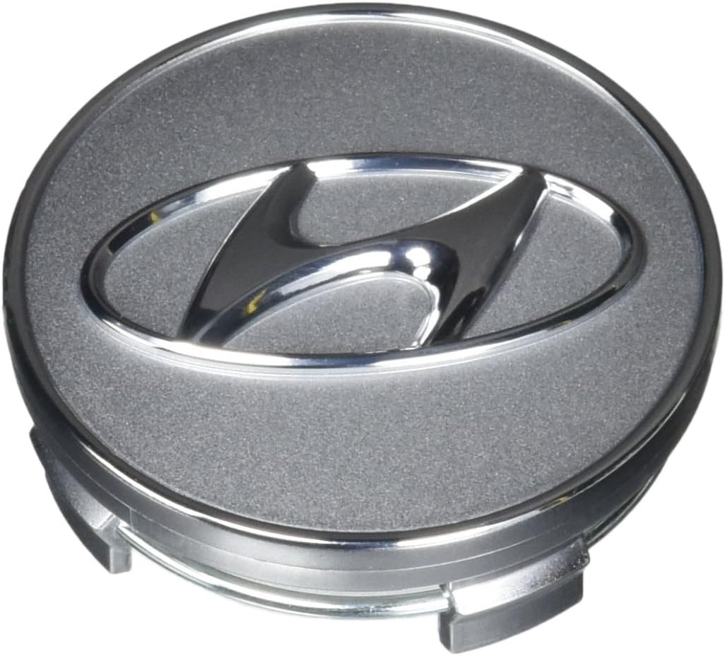 Genuine Hyundai 529603K250 Wheel Hub Cap Assembly, Aluminum, Center