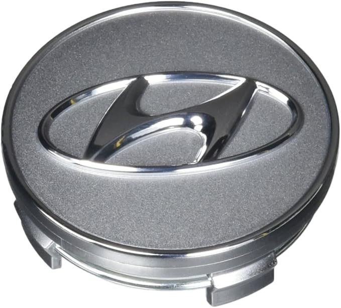 Genuine Hyundai 529603K250 Wheel Hub Cap Assembly, Aluminum, Center