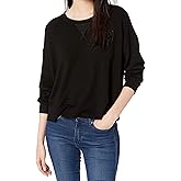 Splendid Women's Long Sleeve Crewneck Pullover Sweater