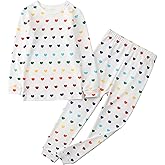 Owlivia 100% Organic Cotton Baby Long Sleeve Pajama Sets, Toddler Boy Girl 2-Piece Sleepwear