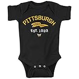 Retro Pennant Baby Apparel for Pittsburgh Football