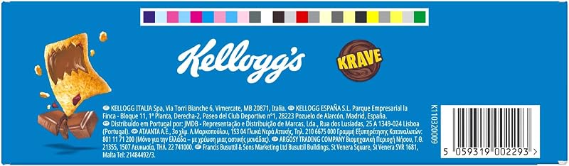 Krave Chocolate con Leche Cereales Rellenos 410g