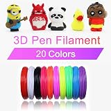 ANCHARA 3D Pen Filament PLA 20 Colors 10m Each 1.75mm PACKGOUT MYNT3D view 5