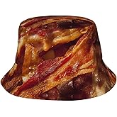 Food Bucket Hat for Men Women, Funny Bucket Hats, Unisex Packable Sun Hat Fisherman for Summer Outdoor, Beach Travel