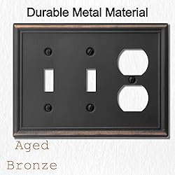 OKAWYC Double Toggle/Single Duplex Light Switch