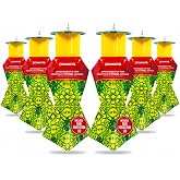 Catchmaster Japanese Beetle Trap Bags 6 Pack, Outdoor Traps w/Dual Lure | Hanging Beetle Catcher With Rain-Proof Cap, Japanese Beetle Lure Included, Pest Control For Garden, Yard, Trees &amp; Flowers