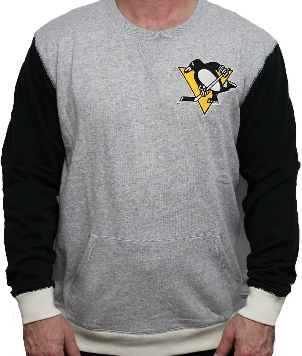 pittsburgh penguins crew sweatshirt