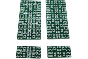Custom Circuit Solutions – Highly Configurable SMD Resistor/Capacitor to DIP Adapter Header, Multiple Pin-to-Pin Soldering Options, 0603/0805 Pad Sizes – 10 Pieces