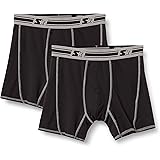 Starter Men's 2-Pack Stretch Boxer Brief, Amazon Exclusive