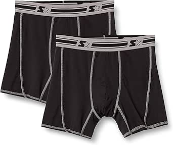 Starter Men's 2-Pack Stretch Boxer Brief, Amazon Exclusive