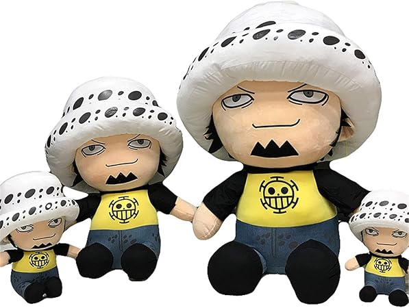 Amazon Mattheo Klug ワンピース ルフィー 特大ぬいぐるみ 40 32 24 18 12 10インチ ヒトモノイドルフィー 誕生日ギフト 12 ブラック 1811 ぬいぐるみ おもちゃ