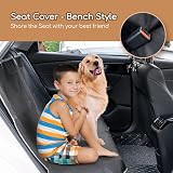 Nobleza Dog Seat Cover No-Skirt Waterproof Car Back Seat Protector 140x110 view 5