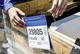Durable Document Pocket Wire Hanger A4 Portrait Dark Blue Pack 50 view 2