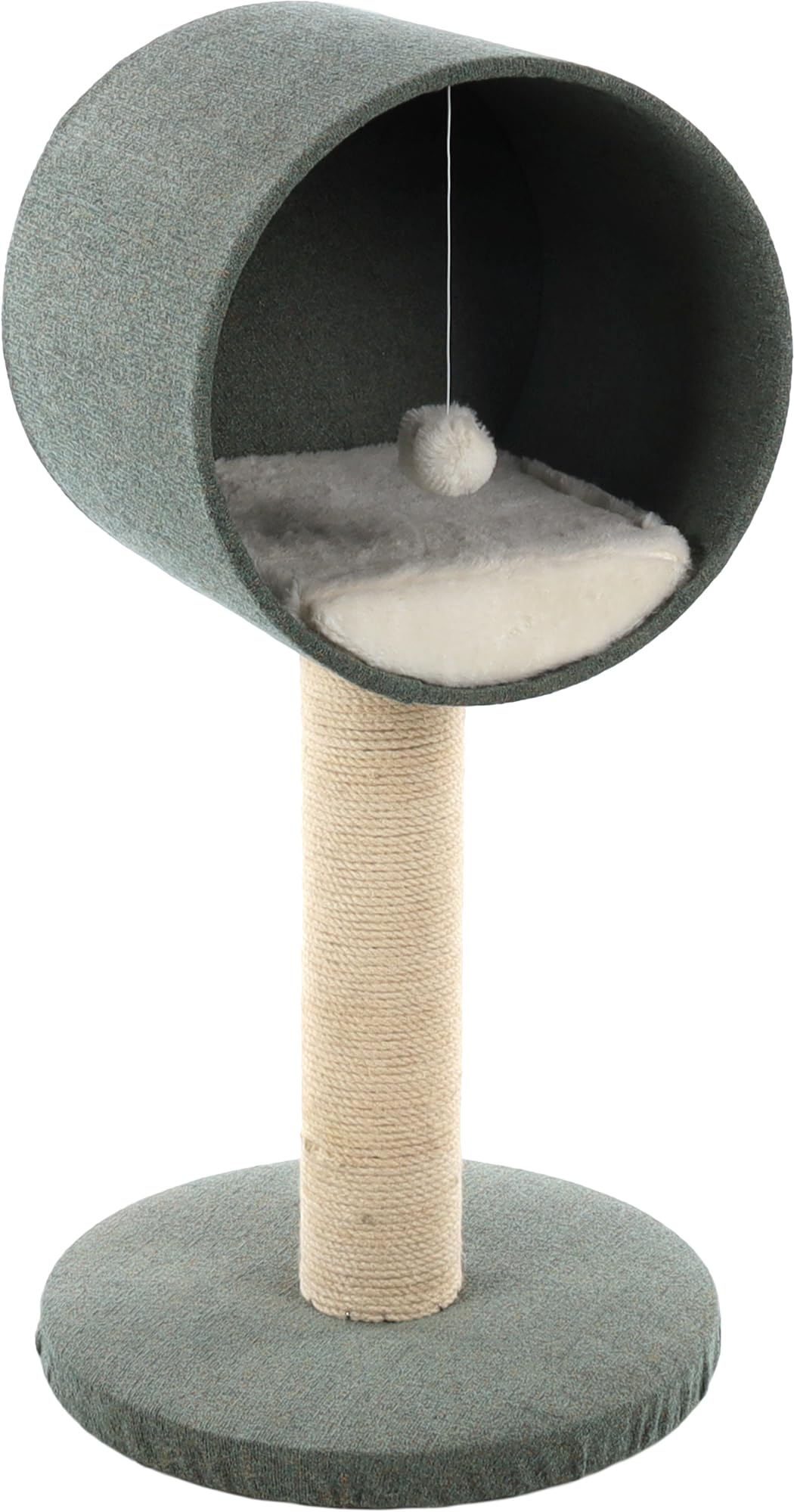 Flamingo 560549 Scandi Cat Scratching Post, Green