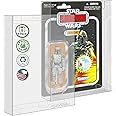 MALKO 6 Pack Protector Display Case for Carded 3.75 Inch Action Figures | Compatible with: Star Wars | Marvel | G.I Joe | 0.5 MM Thick Plastic