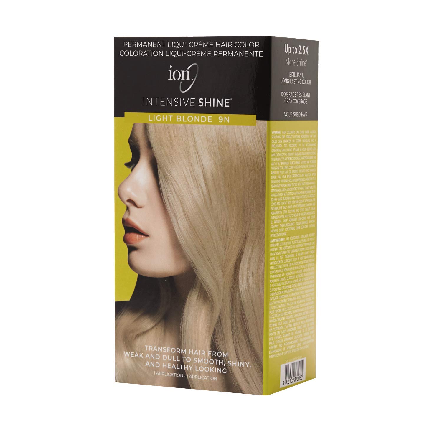 Ion Intensive Shine Color Chart Ion Demi Permanent Hair Color 344047 