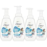 Dove Kids Care Foaming Body Wash for kids skin care Cotton Candy cleansing body cleanser for hypoallergenic skin care 400 ml,
