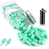 VeoryFly Ear Plugs for Sleeping Noise Cancelling Snoring, 61 Pairs-38 dB Highest SNR, Study,Travel,Sleeping Ear Plugs, Snorin