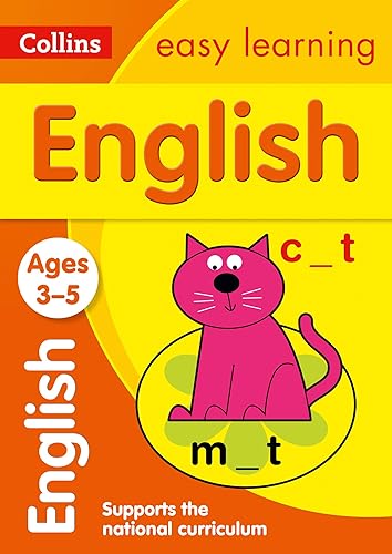 Download English Ages 3-5: New Edition (Collins Easy Learning Preschool) PDF