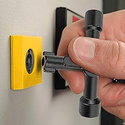 Hanpex 4 Way Sillcock Key Wrench