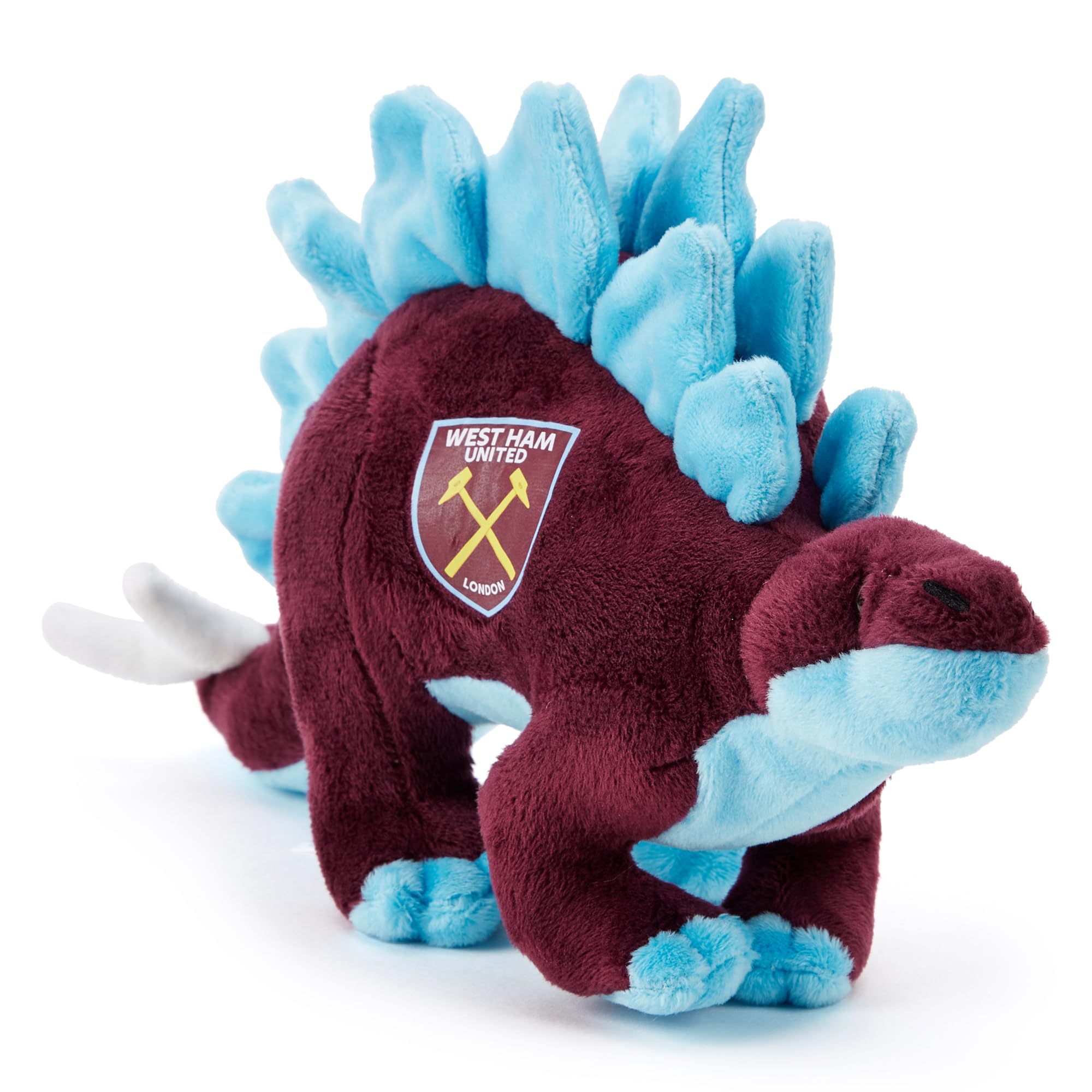 West Ham FC Stegosaurus 30 cm Dinosaur Officially Licensed Football Soft Toy Plush For Adults And Kids