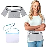 Jisunzon Take Control of Your Recovery with Our Innovative Mastectomy Drainage Pouch Shower Pouch (Grey)