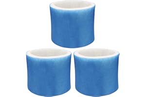 Smilyan 3 Pack Upgraded Blue Mesh Treated Layer HC-14 Humidifier Replacement Wicking Filter E for Honeywell HCM-6009 HCM-6011 HEV680 HEV685 Series Humidifier, Part # HC14PF3 HC-14V1 HC-14 HC-14N