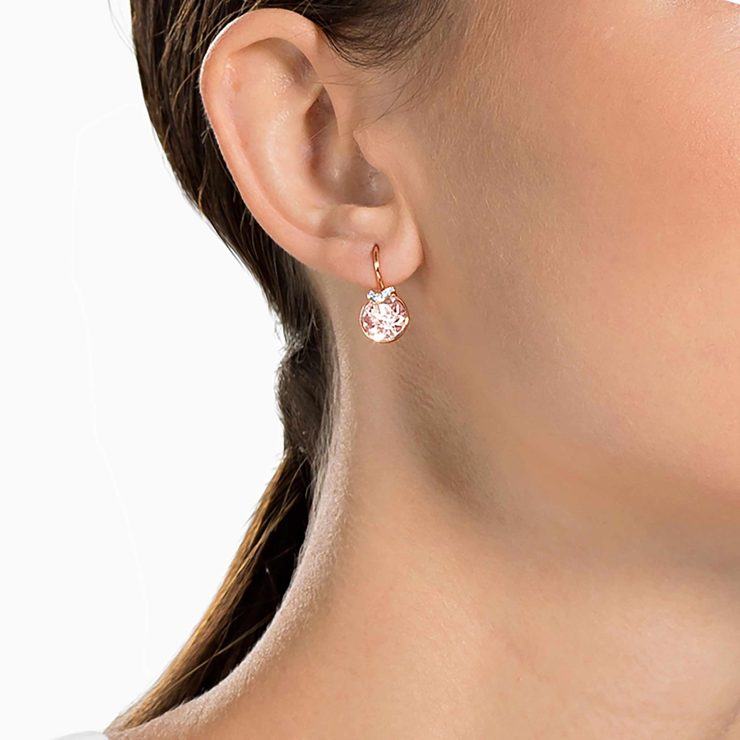 SWAROVSKI Women's Bella V Crystal Pierced Earrings Collection