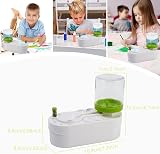 71Nmly Paint Brush Rinser Multifunctional Cleaner with 250ml Water Bottle view 5