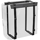 VIVO Under-Desk and Wall Mount PC Adjustable Strap and Steel Bracket Holder, Computer Case Carrier, Black, MOUNT-PC02S