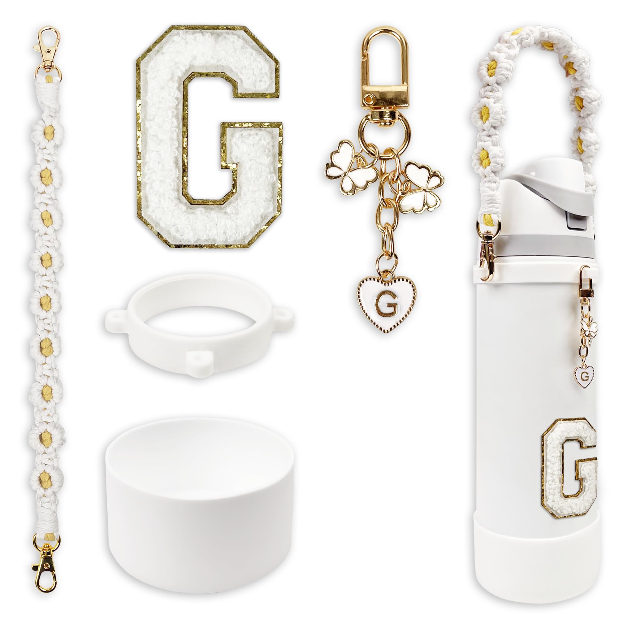 Silicone Boot Cute Monogram Set Compatible with