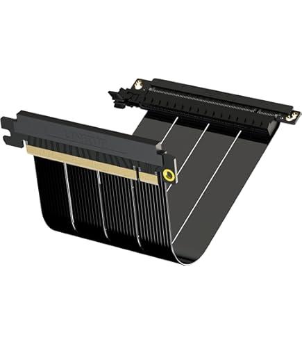 thumbnail image 2 of LINKUP - AVA5 PCIE 5.0 Riser Cable [50cm (Total Length 54cm)] RTX5090 RX9070 GPU Ready | X16 2 of 11