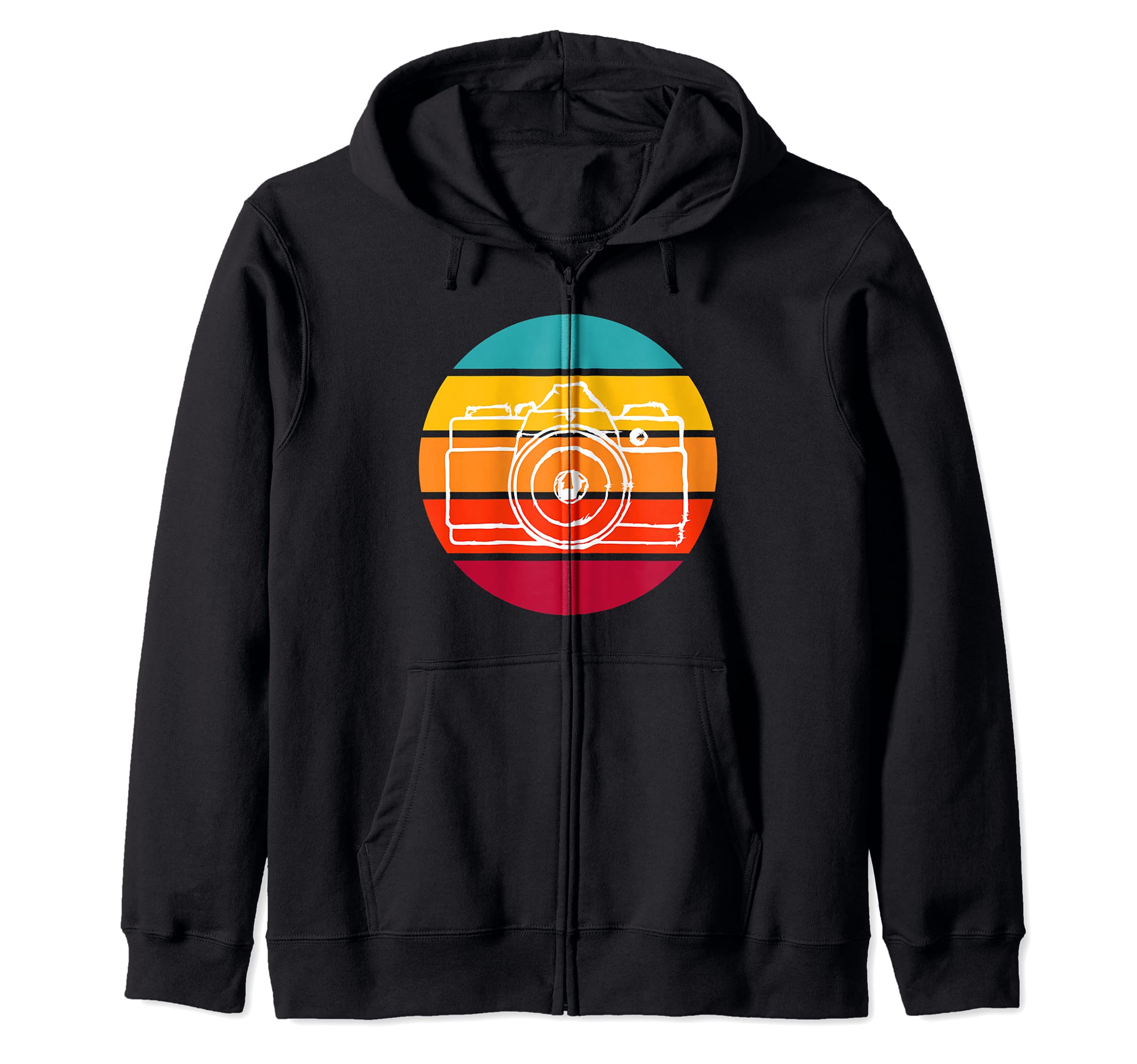 Dark Room Photographer Photography Camera Film Photo Lens Zip Hoodie