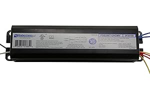 ROBERTSON WORLDWIDE Robertson PSB296T12HOMV Ballast (3P20159) – 1 or 2 Lamp Fluorescent Electronic Ballast, 120–277V, Programmed Start, for T12 HO Fluorescent Lamps between 60W-110W (F48T12/HO thru F96T12/HO) (Qty 1 ea)